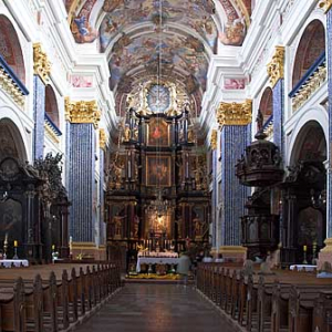 Swieta Lipka. Wnętrze Bazyliki.